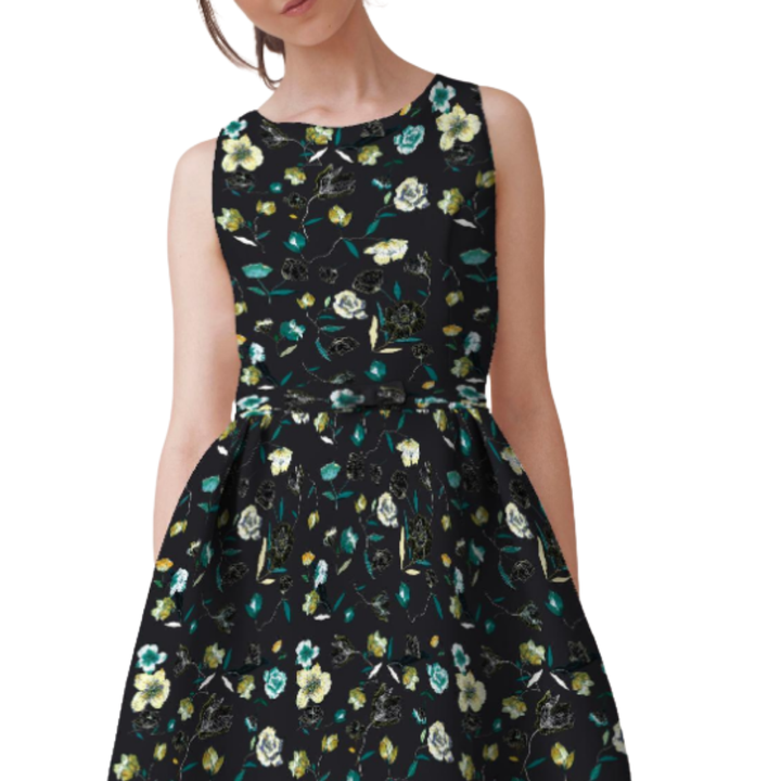 Floral Print - 21891