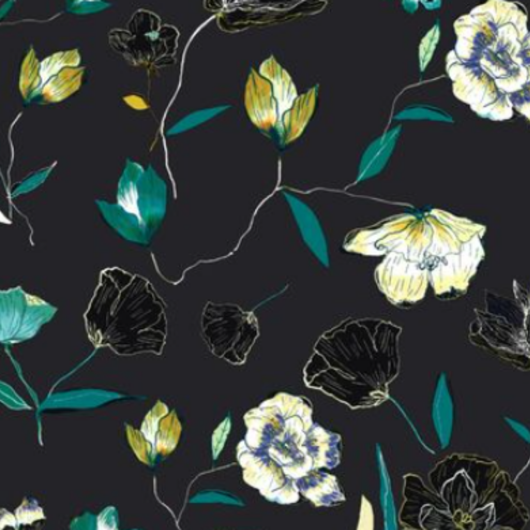 Floral Print - 21891