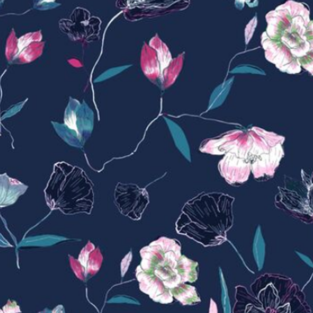 Floral Print - 21891