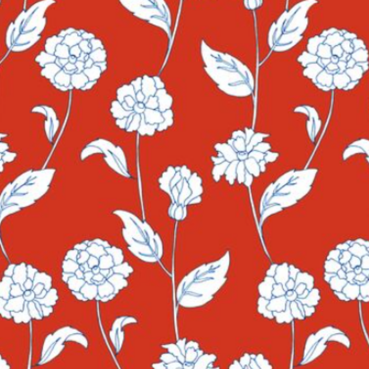 Floral Print - 21890