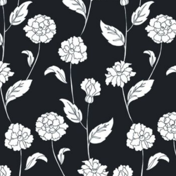 Floral Print - 21890
